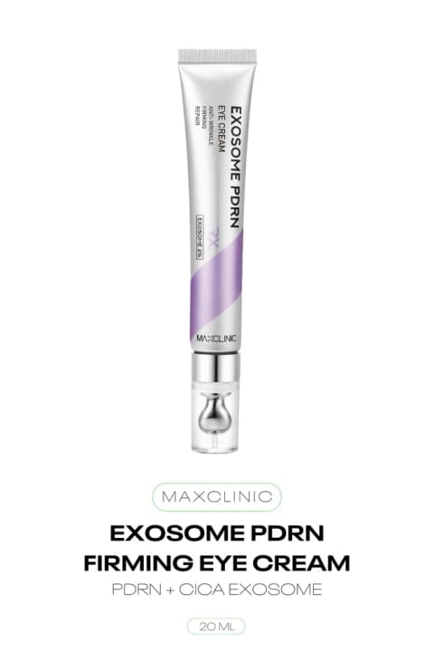 کرم دور چشم چندکاره MAXCLINIC با PDRN دو منشا + Exosome