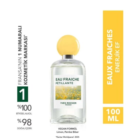Yves Rocher عطر انرژیبخش Eaux Fraîches وگان