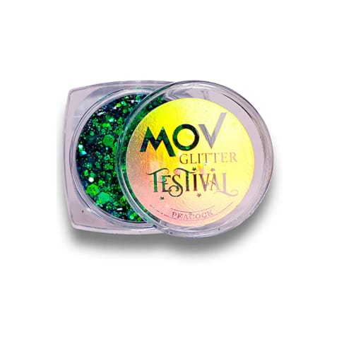 Mov Glitter Krem Festival No:10 Peacock