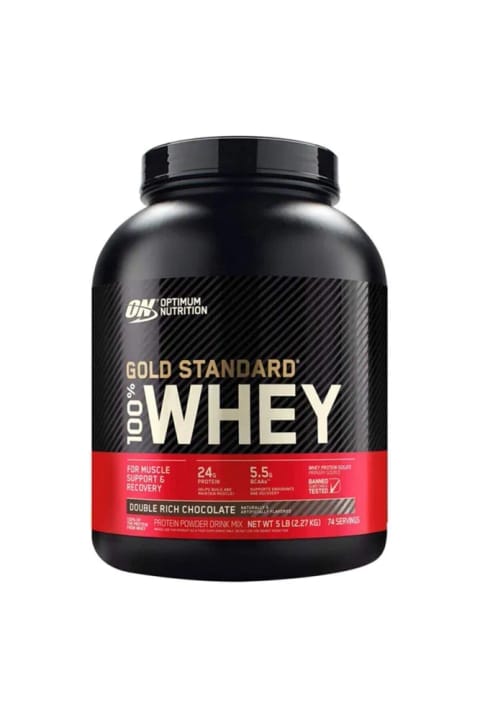 ON Optimum Nutrition Gold Standard Whey Protein 2273 گرم (شکلاتی)
