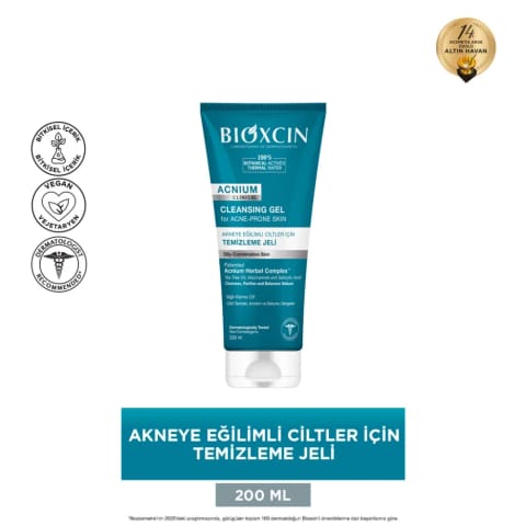 Bioxcin Acnium ژل شستشوی صورت ۲۰۰ میلیلیتر