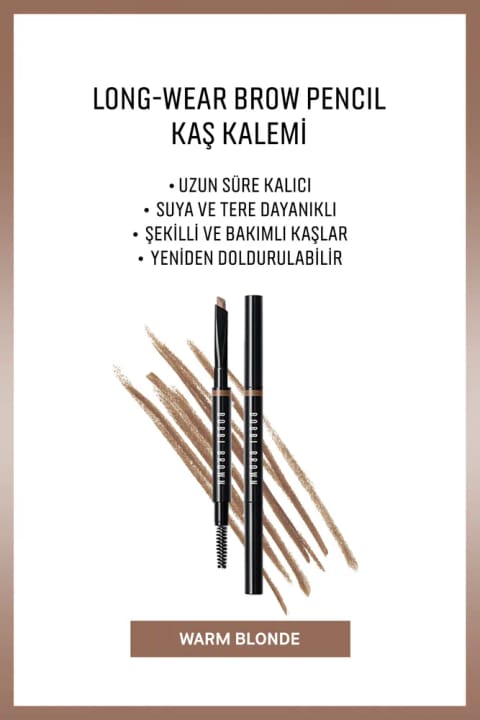 مداد ابرو بلندمدت BOBBI BROWN - Warm Blonde