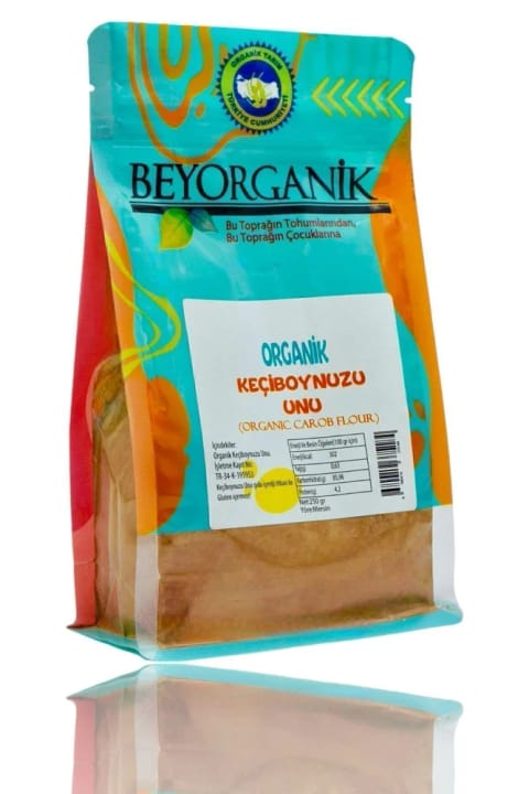 BEYORGANİK آرد ارگانیک خرنوب ۲۵۰ گرم