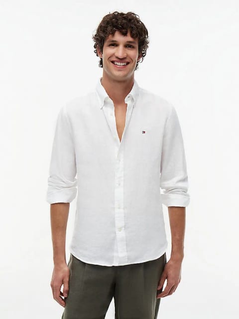 پیراهن ساده رنگ‌پاشی‌شده مردانه Tommy Hilfiger