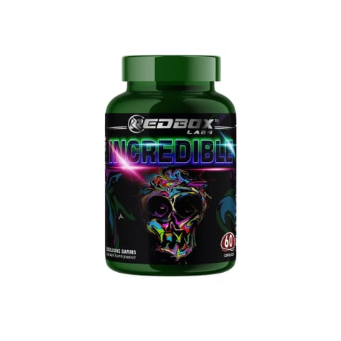 مکمل آنابولیک Red Box Labs Incredible Mk677 İbuta Anabolic boost mix 60 Caps
