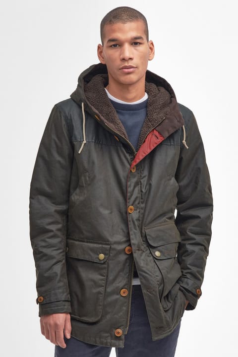 پارکای روغنی Barbour Game OL71 زیتونی