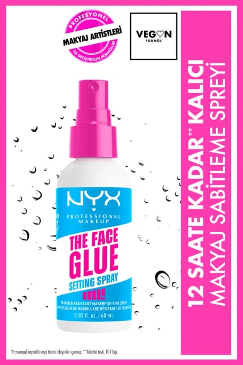 NYX Professional Makeup Face Glue Setting Spray اسپری تثبیت آرایش