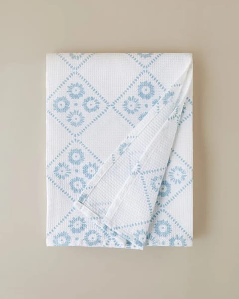 روتختی روکش‌دار دونفره Luzia 200x220 سانتی‌متر آبی
