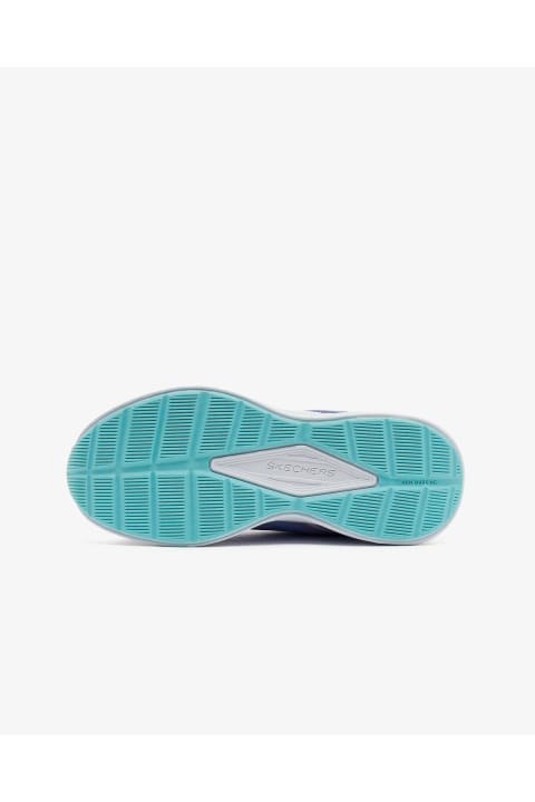 SKECHERS MICROSPEC TREAD کتانی دختر بچه بزرگ رنگ طوسی روشن/چند رنگ سایز 30...