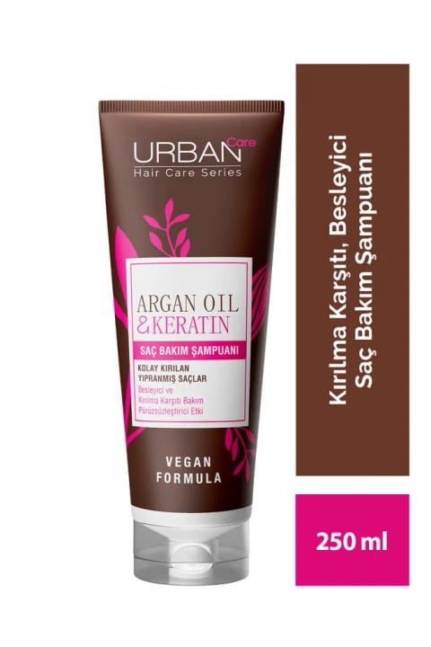 Urban Care Argan Oil & Keratin شامپو مراقبت از مو 250 میلیلیتری