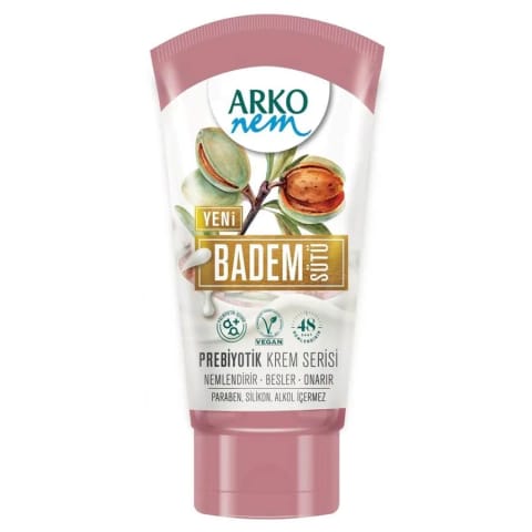 Arko کرم مرطوب‌کننده پروبیوتیک شیر بادام 60ml