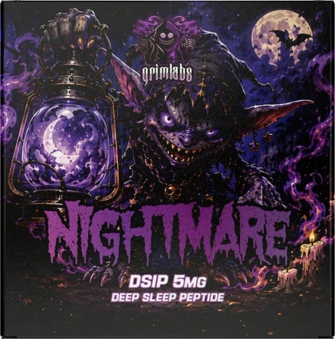 Grimlabs NIGHTMARE DSIP 5MG DEEP SLEEP + BAC WATER