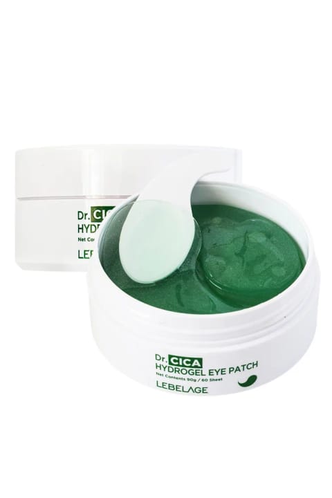 ست ماسک زیر چشم مرطوب‌کننده LEBELAGE حاوی Centella Asiatica ۶۰ عددی