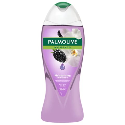 Palmolive Moments ژل شستشوی بدن و حمام مرطوبکننده با عصاره تمشک و ارکیده ۵۰۰ میلیلیتر