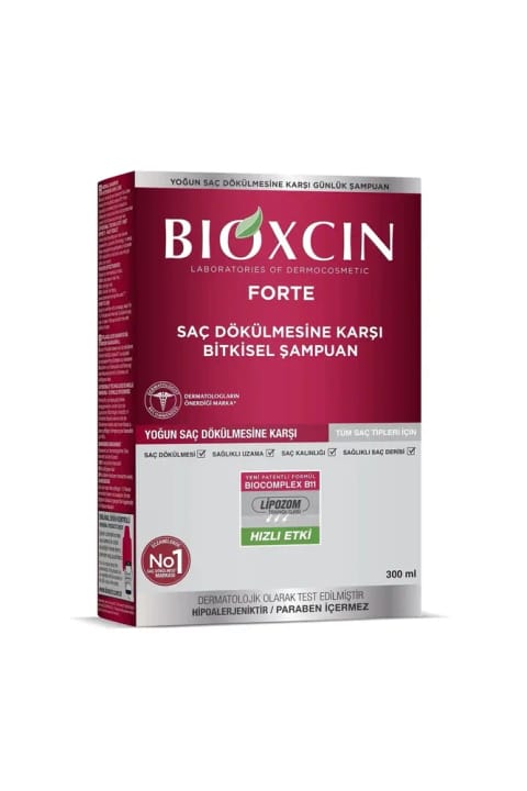 شامپو ضد ریزش Bioxcin Forte برای همه موها 300 میلیلیتر