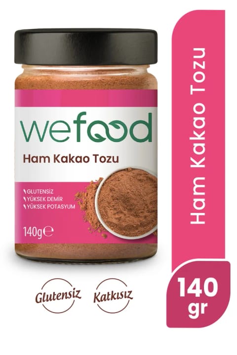 Wefood پودر کاکائو خام ۱۴۰ گرم