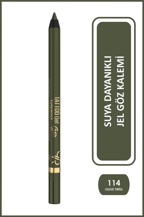 مداد ژلی چشم Golden Rose - 114 Olive Twig - ماندگاری طولانی