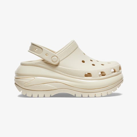 دمپایی زنانه Crocs Classic Mega Crush کرم