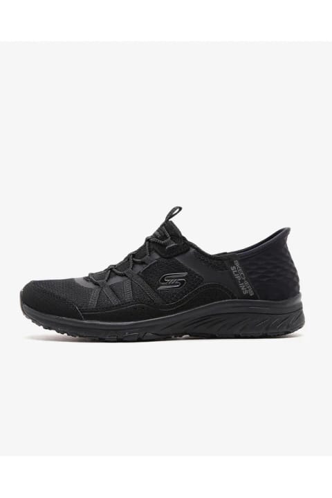 SKECHERS GRATİS SPORT - SLİP-İNS زنانه مشکی کفش روزمره 104288 BBK