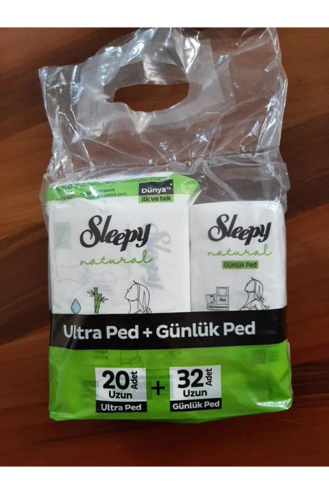 Sleepy Ultra Ped 20 عددی + پد روزانه 32 عددی بسته اقتصادی