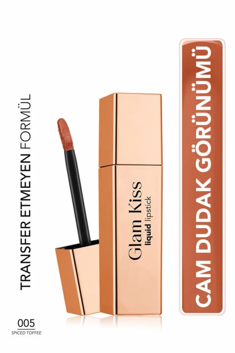 Flormar Glam Kiss براق کننده لب با رنگدانه بالا و مرطوب کننده شیشهای