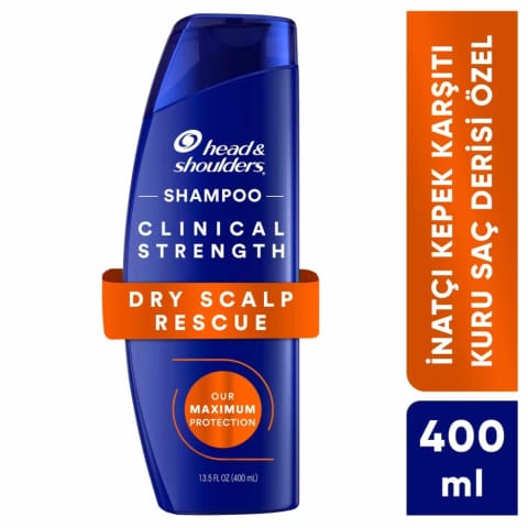 شامپو Head & Shoulders کلینیکال استرنث مخصوص پوست سر خشک ۴۰۰ میلیلیتر