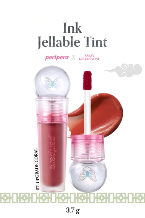 PERIPERA Ink Jellable Tint (ژل تینت سبک بدون حس سنگینی) — 07 Upgrade Coral