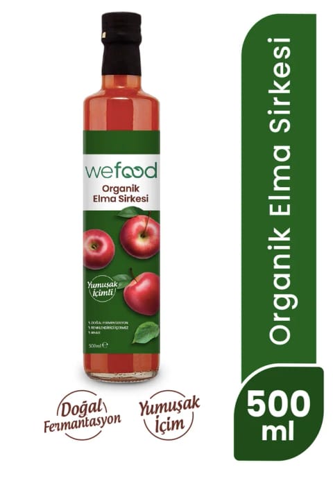 Wefood سرکه سیب ارگانیک 500 میلیلیتر