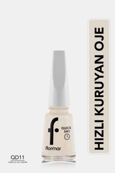 Flormar لاک ناخن Quick Dry رنگ QD11