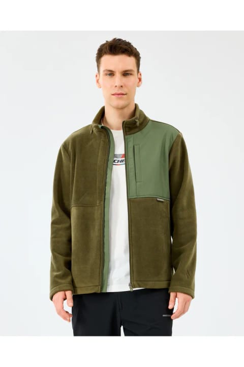 کاپشن مردانه SKECHERS مدل M Polar Jacket رنگ خاكی S2520130-0096