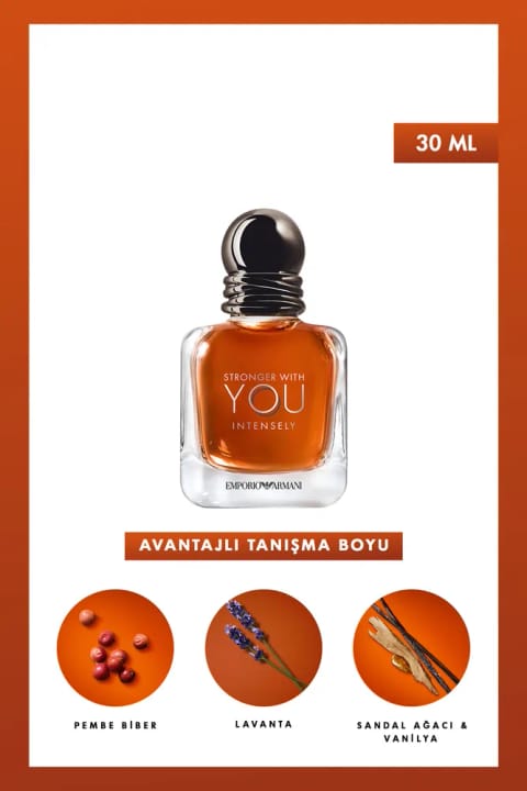 امپوریو آرمانی Stronger With You Intensely ادوپرفیوم ۳۰ میلیلیتر مردانه