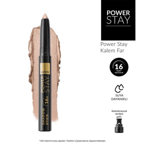 Avon Power Stay Stik سایه چشم Pearly Vanilla