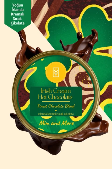 Mim and More Irish Cream Hot Chocolate - هات چاکلت خامه ایرلندی