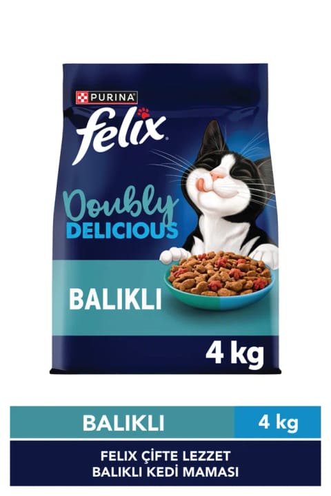 Felix غذای خشک گربه با طعم ماهی 4 کیلوگرمی