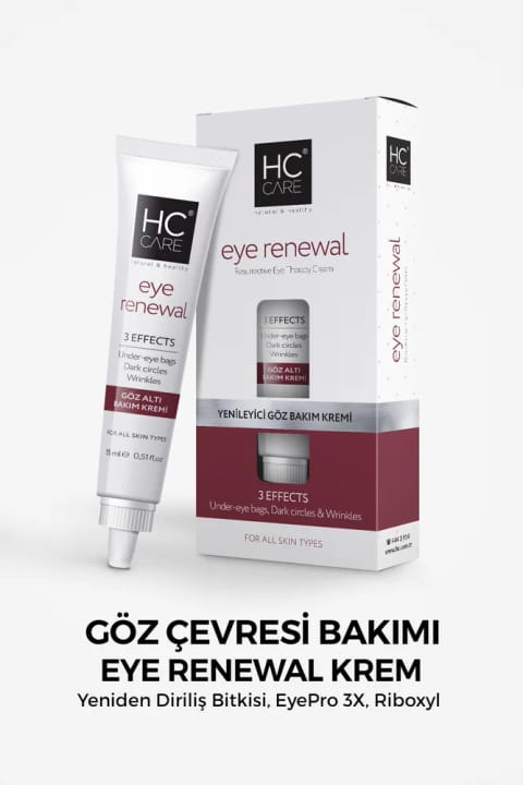 HC Care Eye Renewal مرطوب‌کننده و ضدچروک دور چشم