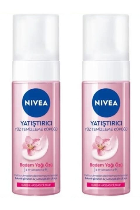NIVEA تسکیندهنده شستوشوی صورت ۱۵۰ میلیلیتر، مناسب پوست خشک و حساس، مرطوبکننده،...