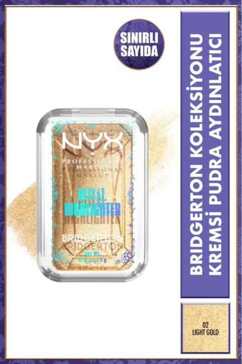 NYX Professional Makeup Highlighter Bridgerton - 02 Light Gold