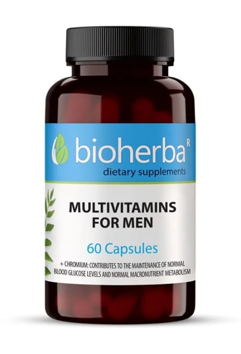 مولتی‌ویتامین Bi̇oherba For Men 60 Capsul