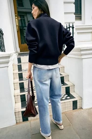 Zara کیف دوشی جیب‌دار نامتقارن
