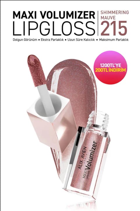 Alix Avien Maxivolumizer Lipgloss 215 - Shimmering Mauve