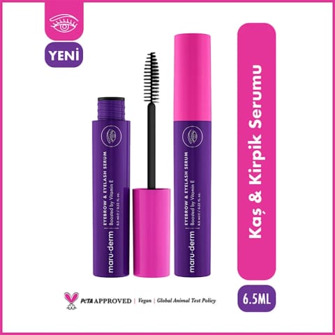 Maruderm E Vitamini ile Güçlendirilmiş Kaş & Kirpik Serumu 6.5 ml