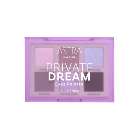 Astra Private Dream 6 رنگ پالت سایه چشم 01 Garden