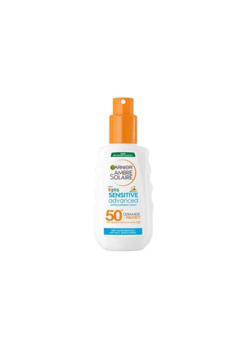 کرم ضد آفتاب اسپری گارنیه آمبر سولر بی بی حساس SPF50 150ml