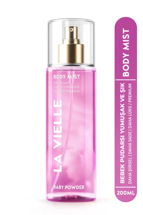 La Vielle Body Mist عطر بیبی پودر ۲۰۰ میلی‌لیتر