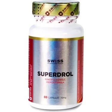 Swiss Superdrol 10 mg 80 Kapsül