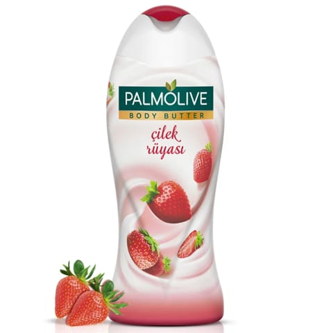 Palmolive Body Butter حمام و دوش ژل رؤیای توتفرنگی 500 میلیلیتر