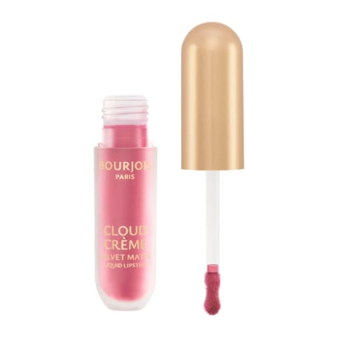 Bourjois Cloud Cream رژ لب مایع ۰۱ رز بونبون
