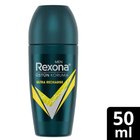 Rexona Men Ultra Recharge رولآن دئودورانت مردانه ضد تعریق ۵۰ میلیلیتر