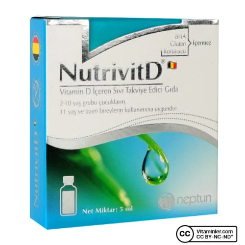 نپتون NutrivitD ویتامین D 5 میلیلیتر