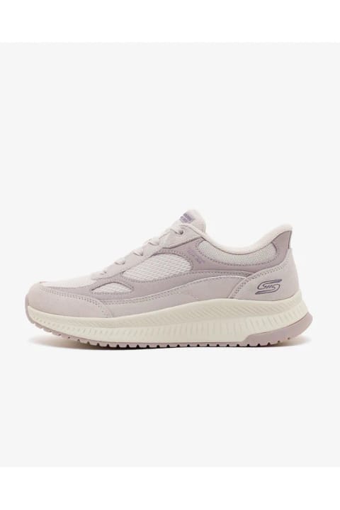 SKECHERS BOBS SQUAD 4 زنانه سفید کتانی 117747 WMLT